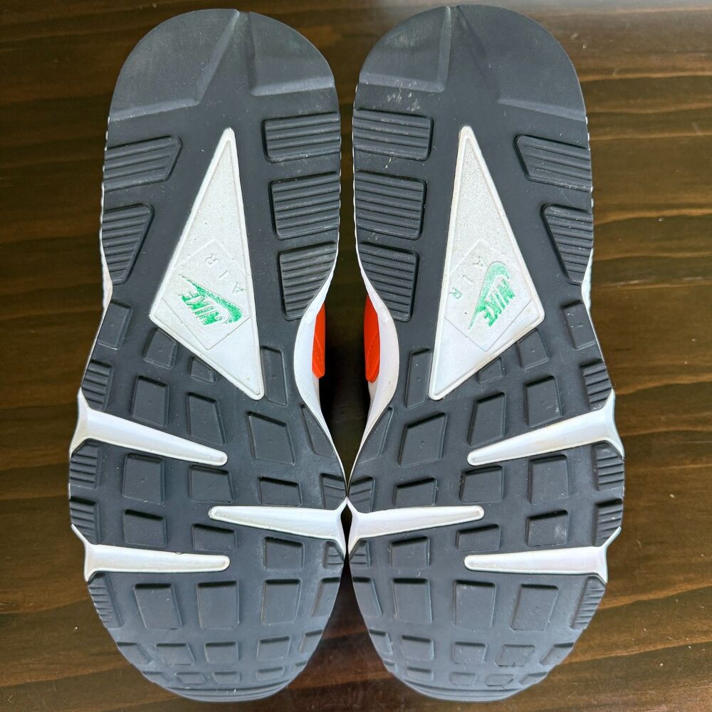 Nike Air Huarache Miami Hurricanes Men’s Size 11.5 New DD1068-111 - Picture 8 of 12